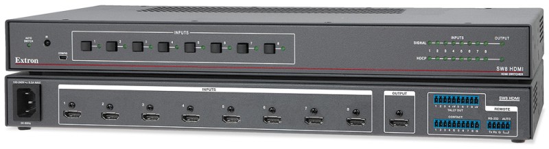 EXTRON  SW2, 4, 6, 8 HDMI  HDMI Switchers with EDID Minder
