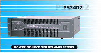 SOUNDTECH PS-3402 POWER AMPLIFIER 2 x 1250 WATTS 
