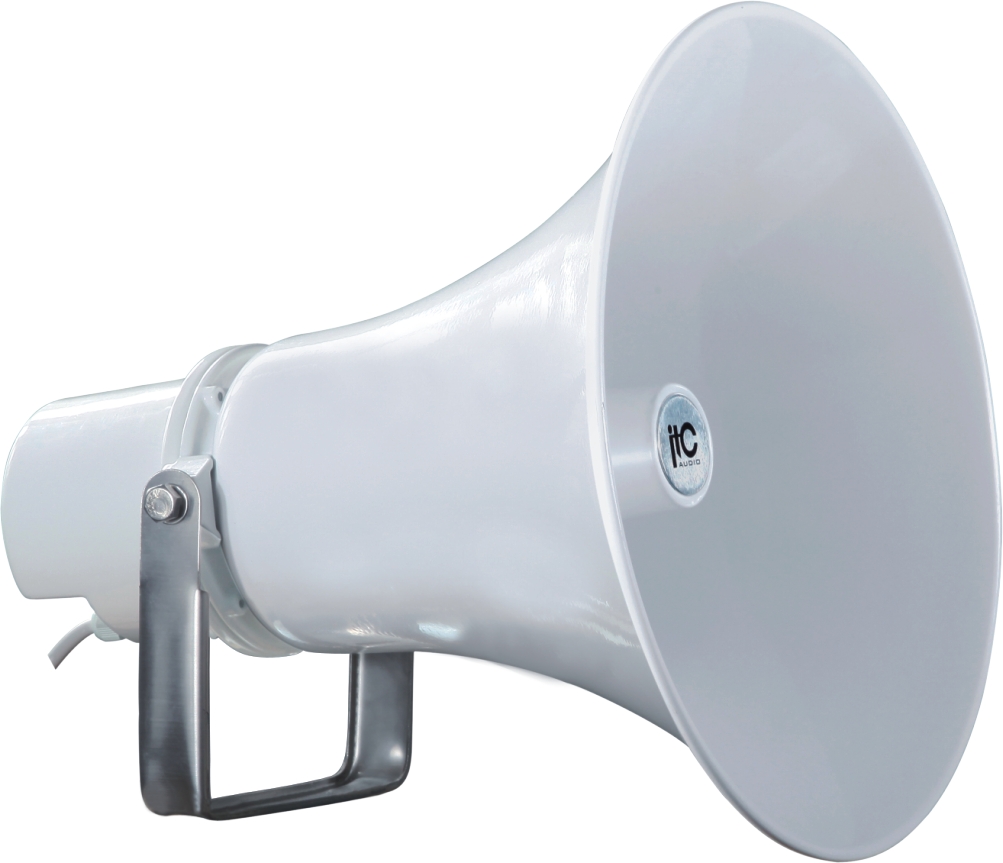 ITC T-720K Waterproof Aluminum Horn Speaker 25-50 Watts