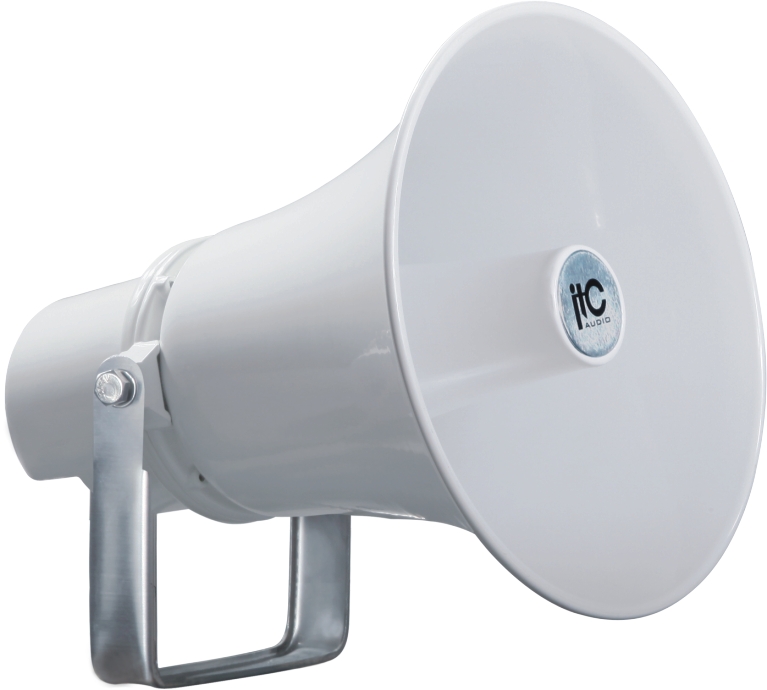 ITC T-720G Waterproof Aluminum Horn Speaker 15-30 Watts