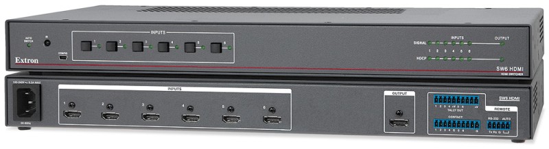 EXTRON  SW2, 4, 6, 8 HDMI  HDMI Switchers with EDID Minder
